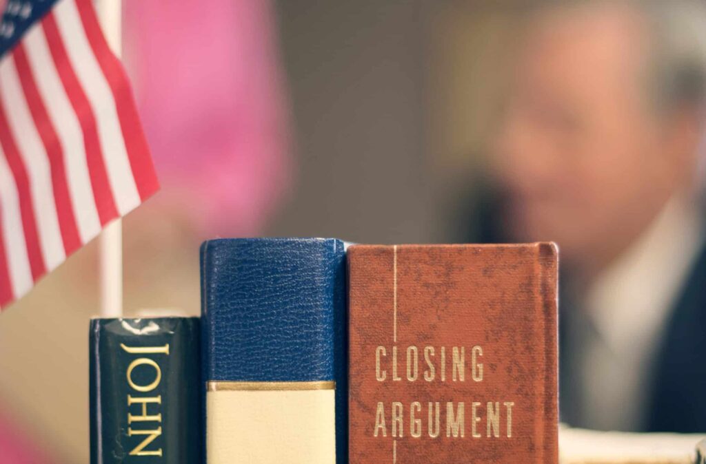 books on law on desk