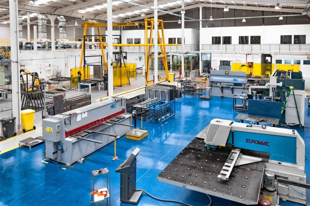 manufacturing facility indoors