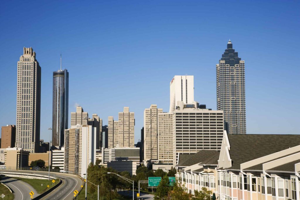 atlanta city skyline
