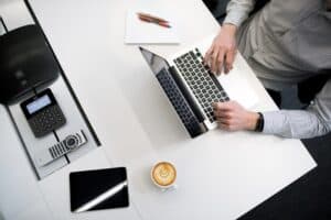 working-at-desk
