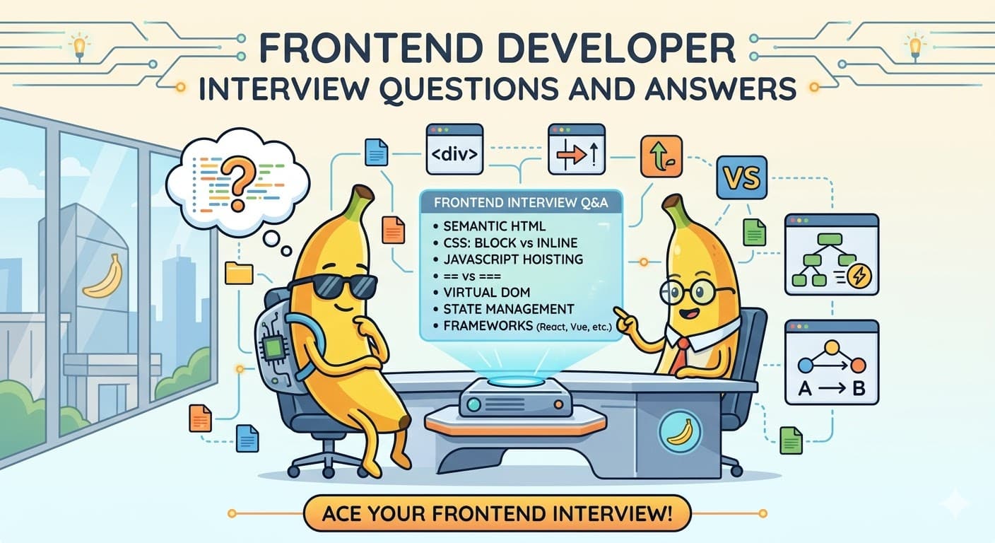 Frontend Developer Interview Questions and Answers