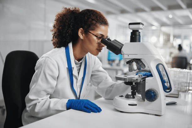 scientist working