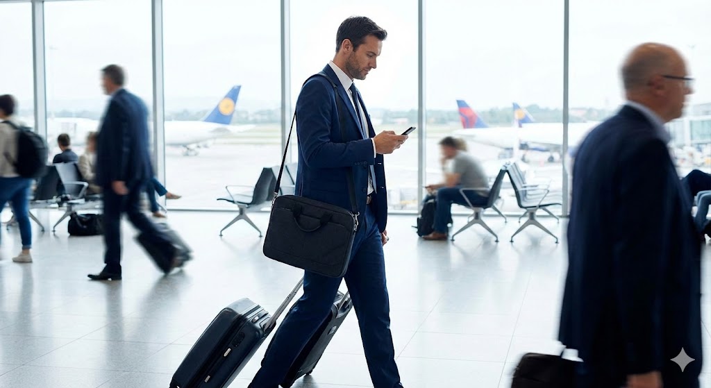 person traveling