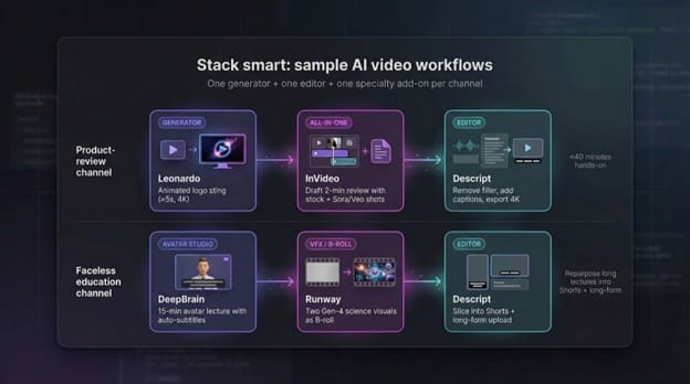 Workflows illustration