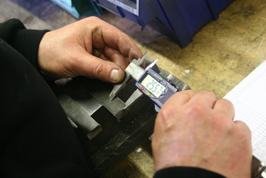 Precision measuring tool used in quality engineering inspection