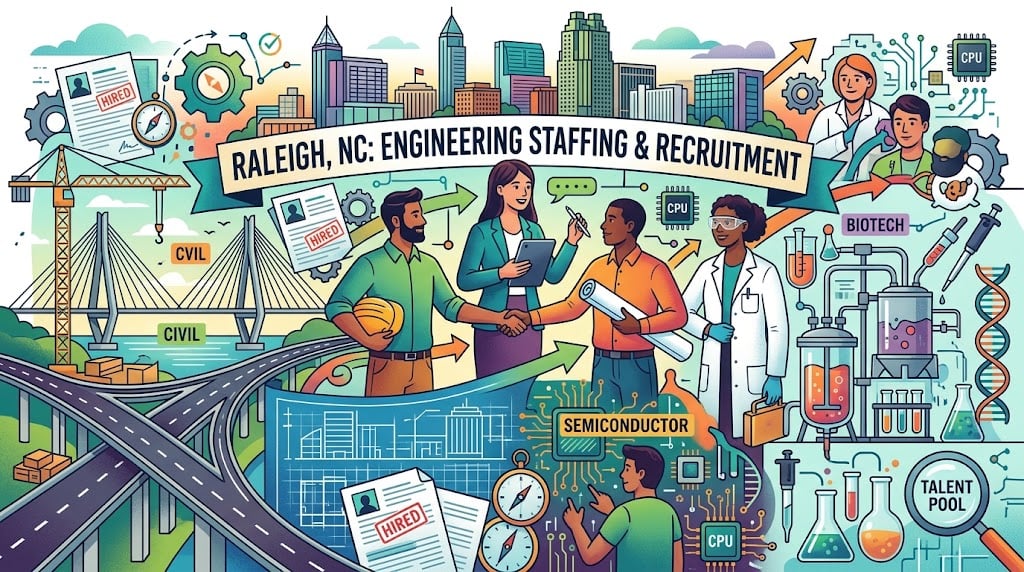 best raleigh engineering staffing agencies
