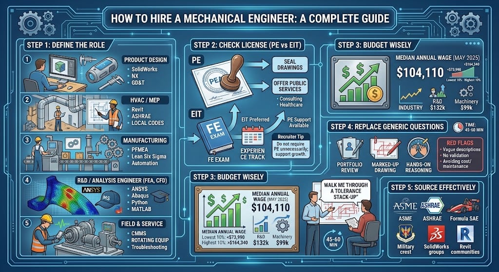 how to hire a mechanical engineer