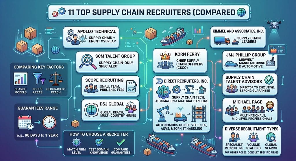 top supply chain recruiters