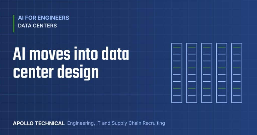 AI for Engineers: AI moves into data center design, with server rack outlines