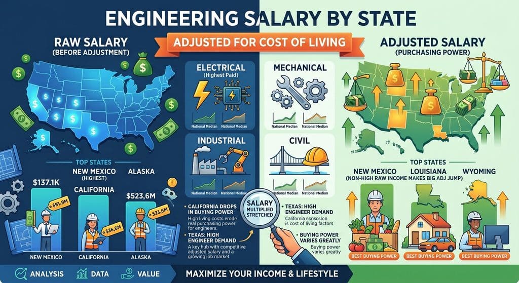 engineering salary by state