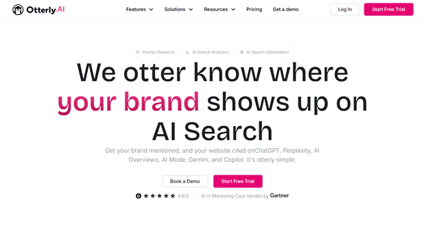 OtterlyAI AI search optimization platform