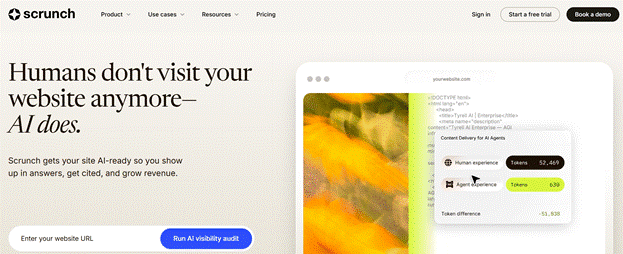 Scrunch AI visibility platform